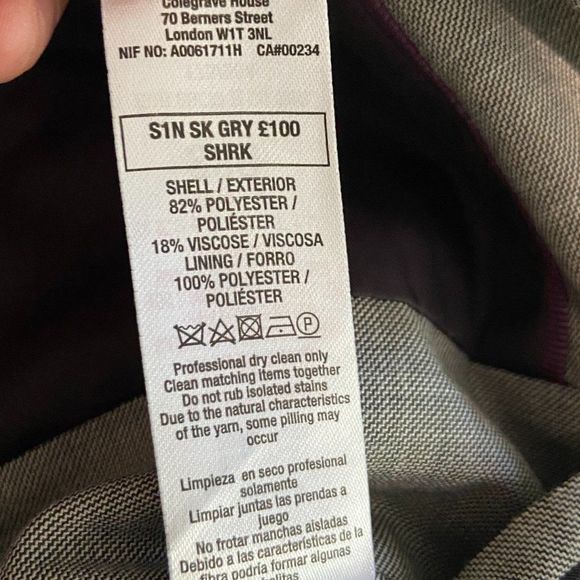 NWOT TOPMAN Grey Blazer - Picture 6 of 8